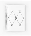 دفتر ملاحظات Exo — إصدار "EXO" — Exo Limited Edition