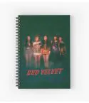 Red Velvet Journal Signature — Green Retro Ver.