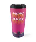 Black Pink Insulated Tumbler v1 Signature Logo — Purple Classic Ver.