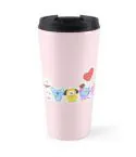 كوب حافظ Bt21 — إصدار 4 إصدار "BT21" — Bt21 Black Edition