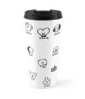 Bt21 Insulated Tumbler v4 — White Stylish Edition