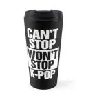 Kpop Insulated Tumbler Travel Series — Silver Retro Ver.