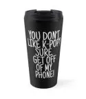 Kpop Insulated Tumbler v1 Gradient — Black Exclusive Ver.