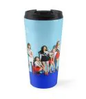Red Velvet Insulated Tumbler Minimal — Silver Collectible Ver.