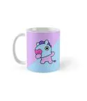 Bt21 Travel Mug — White Retro Ver.