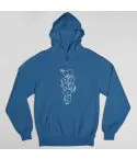 هودي بولوفر Bt21 — إصدار "BT21" — Bt21 Black Hoodie