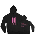 هودي Bts — إصدار "BTS" — Bts Black Hoodie