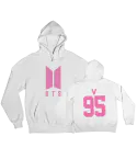 هودي بولوفر Bts — إصدار "BTS" — Bts Black Hoodie