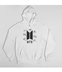 Bts Oversized Hoodie — Beige Premium Ver.