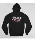 هودي أوفرسايز Black Pink — إصدار "Signature" — Black Pink Black Hoodie
