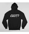 هودي بولوفر Got7 — إصدار "GOT7" — Got7 White Hoodie