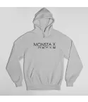 هودي سحاب Monsta X — إصدار "MONSTA" — Monsta X Black Hoodie