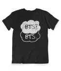 Bts Graphic Tee — Red Classic Ver.