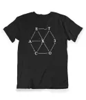 Exo T shirt — Navy Deluxe Ver.