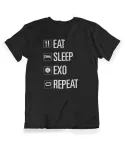 تيشيرت Exo — إصدار "EXO" — Exo Oversized Ver.