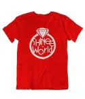 Shinee T shirt — White Collectible Ver.