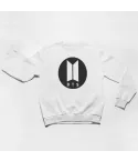 Bts Crewneck Sweatshirt — Beige Casual Ver.