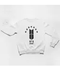 Bts Oversized Sweatshirt — Black Retro Ver.