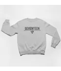 Seventeen Crewneck Sweatshirt Signature — Pink Retro Ver.
