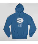 هودي أوفرسايز Exo — إصدار "Signature" — Exo Black Hoodie