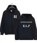 هودي بولوفر Super Junior — إصدار "Signature" — Super Junior White Hoodie