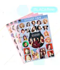 Black Pink Sticker Pack Gift Ready — Black Retro Ver.