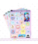 ستيكرات BT21 — إصدار "BT21" — لزجاجات الماء — BT21 Fan Sign Ver.