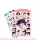 ستيكرات BTS — إصدار "SUGA" — هدية لطيفة — BTS Limited Edition