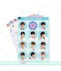 ستيكرات Seventeen — إصدار "SEVENTEEN" — لزجاجات الماء — Seventeen Oversized Ver.