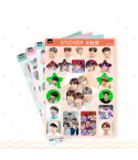 TXT Sticker Pack Notebook Decor — Pink Casual Ver.