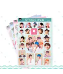 ستيكرات BTS — إصدار "BTS" — لزجاجات الماء — BTS Limited Edition