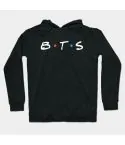 Bts Pullover Hoodie — White Stylish Ver.