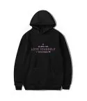 هودي يونيسكس Bts — إصدار "BTS" — Bts Black Hoodie