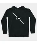 هودي بولوفر Exo — إصدار "Signature" — Exo Black Hoodie