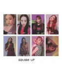 Black Pink Photocard Set BLACKPINK SQUARE UP PINK VER Daily Carry — Premium Ver.