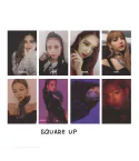 مجموعة فوتوكارد Black Pink — إصدار "BLACKPINK SQUARE UP BLACK VER" • مناسب للمبادلة — Black Pink Random Pack