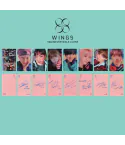 BTS Photocard Set WINGS Concert Mood — Beige Collectible Ver.
