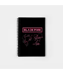 دفتر ملاحظات Black Pink — إصدار "Signature" — Black Pink Limited Edition