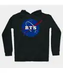 هودي سحاب Bts — إصدار "BTS" — Bts Black Hoodie