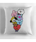 Bt21 Plush Pillow — Black Exclusive Ver.