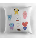 وسادة ديكور Bt21 — إصدار "BT21" — Bt21 Limited Edition