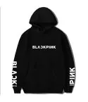 هودي يونيسكس Black Pink — إصدار "Signature" — Black Pink Black Hoodie