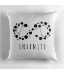 Infinite Throw Pillow — Blue Exclusive Ver.