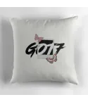 Got7 Throw Pillow — Black Classic Ver.
