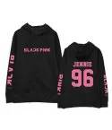 هودي سحاب Black Pink — إصدار "Signature" — Black Pink Black Hoodie
