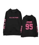 هودي بولوفر Black Pink — إصدار "Signature" — Black Pink Black Hoodie