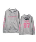 هودي أوفرسايز Black Pink — إصدار "Signature" — Black Pink Black Hoodie