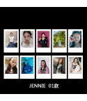 Black Pink Photocard Set JENNIE Trading Pack — Pink Casual Ver.