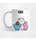Bt21 Tumbler KOYA, SHOOKY, RJ & COOKY — Red Casual Ver.