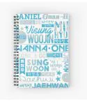 مفكرة Wanna One — إصدار "Wanna One" — Wanna One Limited Edition